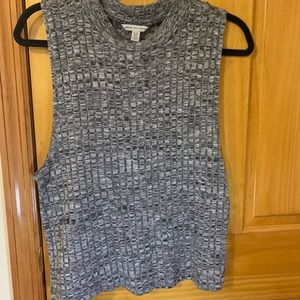 mock neck tank top